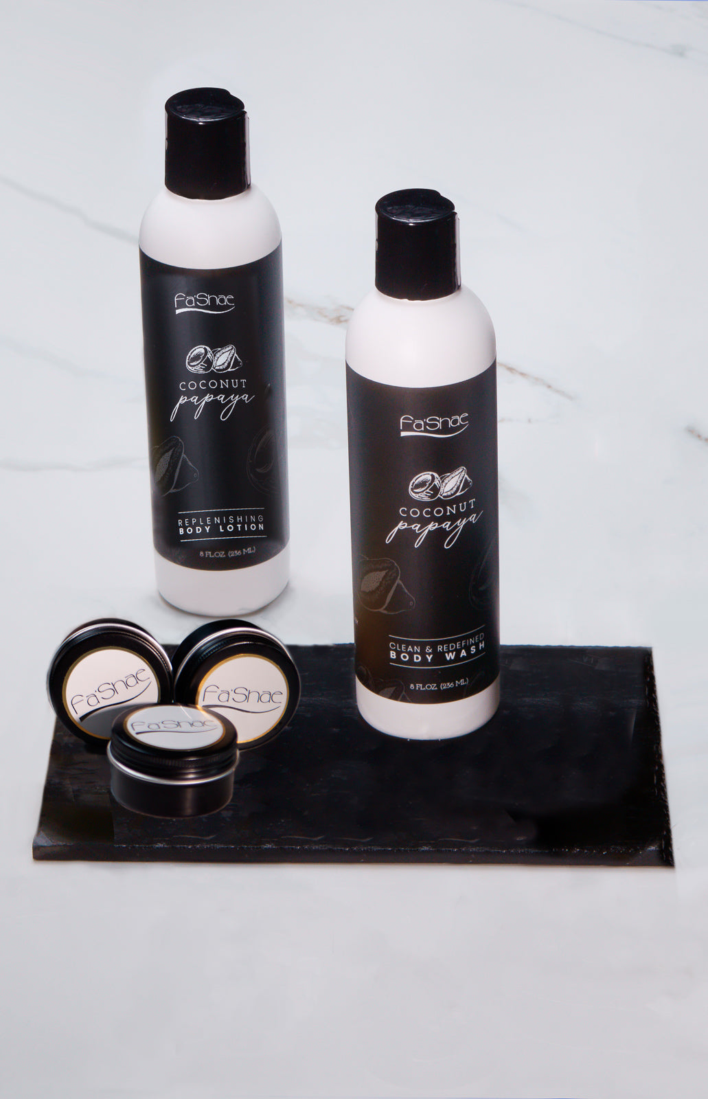 PAPAYA BEAUTY AND CANDLE GIFT SET