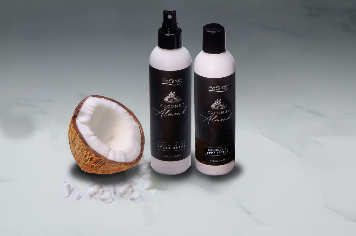 COCONUT ALMOND BEAUTY GIFT SET
