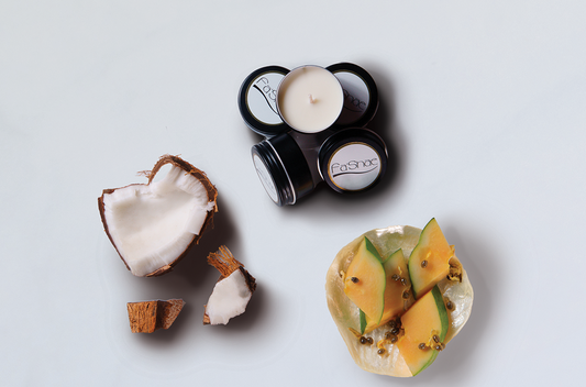 COCONUT-PAPAYA TEA LIGHT CANDLE
