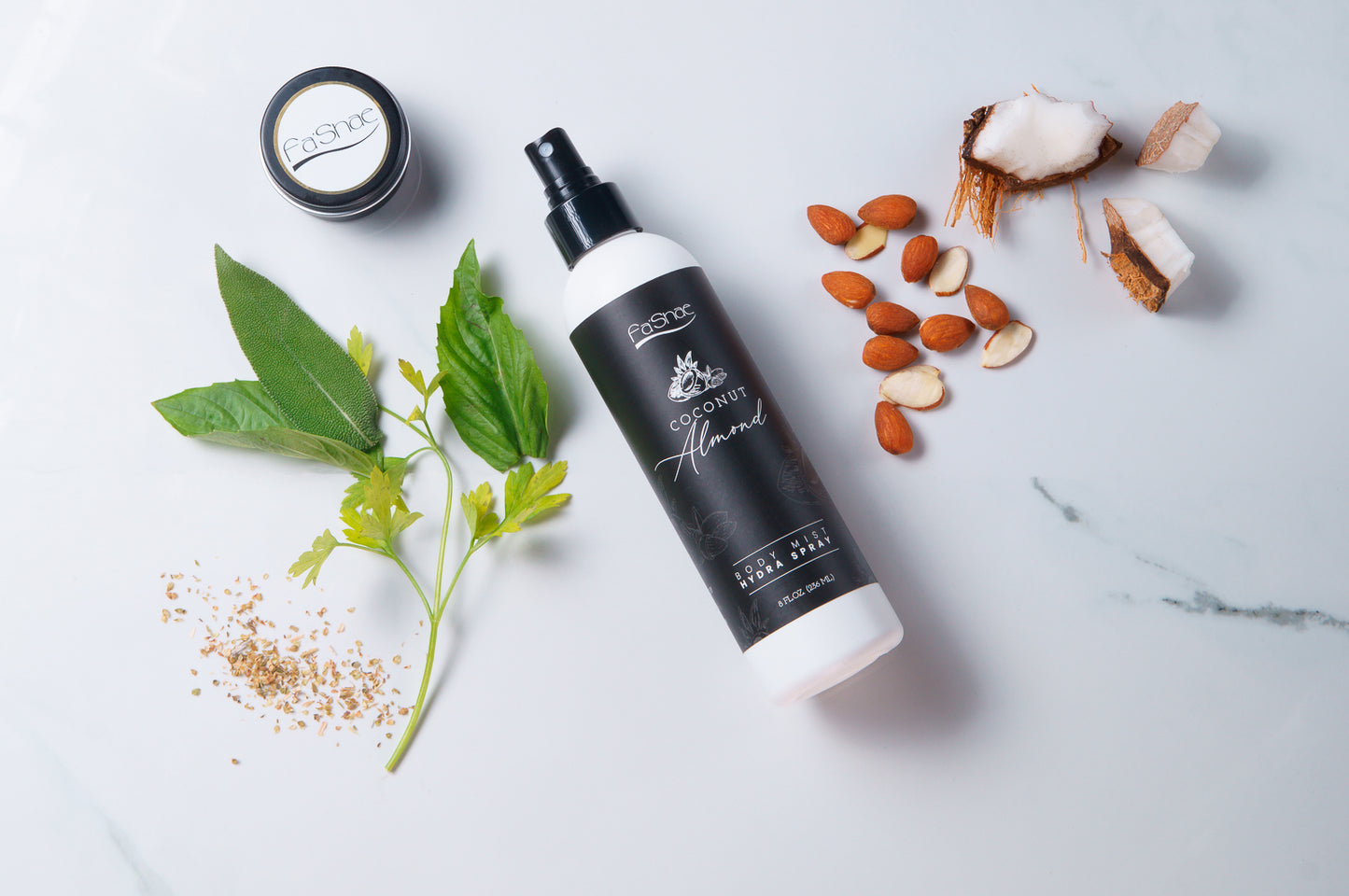 COCONUT-ALMOND BODY MIST HYDRA SPRAY